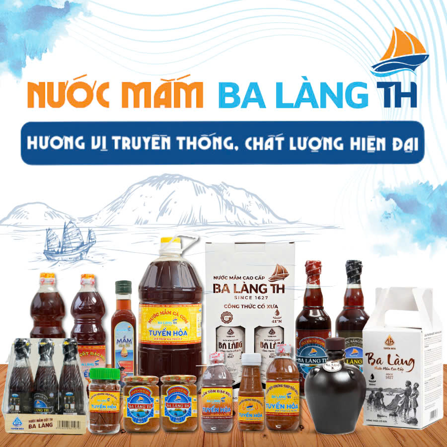 Bản sao của Nước mắm Ba Làng TH