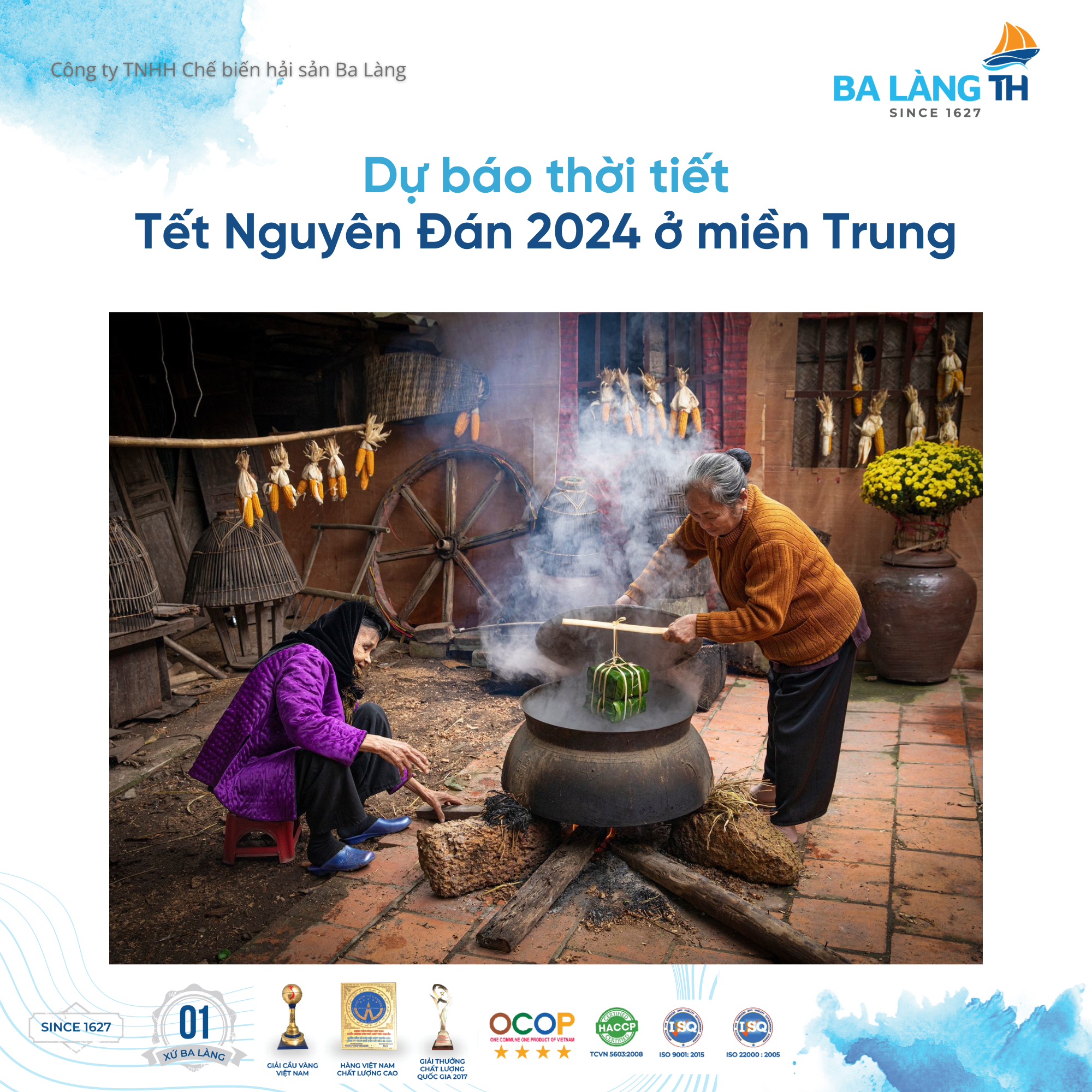 Thời tiết Tết Nguyên Đán ở miền Trung