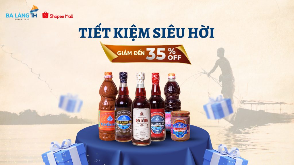 Tiết Kiệm Siêu Hời: Giảm Đến 35% Khi Mua Combo Mắm Truyền Thống Của Ba Làng TH Ngay Hôm Nay!