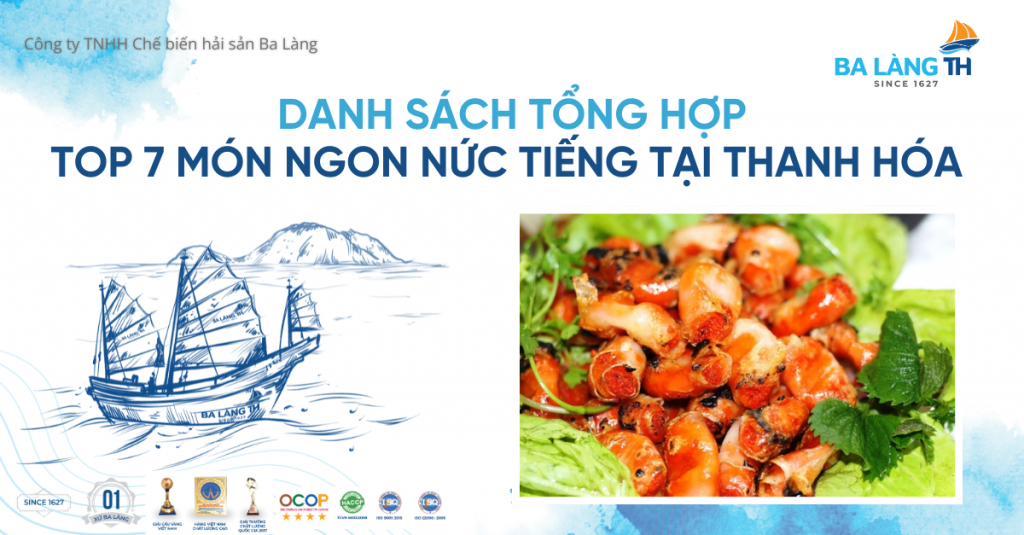7 món ngon nức tiếng tại Thanh Hóa mà bạn không nên bỏ qua