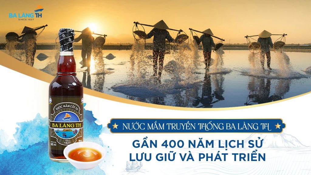 THƯƠNG HIỆU BA LÀNG TH - TỰ HÀO LÀ THƯƠNG HIỆU TRUYỀN THỐNG 400 NĂM