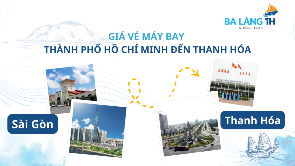 GIÁ VÉ MÁY BAY THÀNH PHỐ HỒ CHÍ MINH ĐẾN THANH HÓA