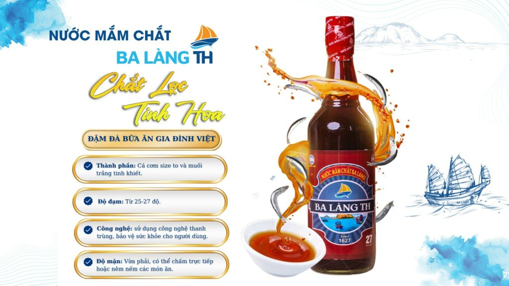 NƯỚC MẮM CHẮT - CHẮT LỌC TỪ TINH HOA TRUYỀN THỐNG
