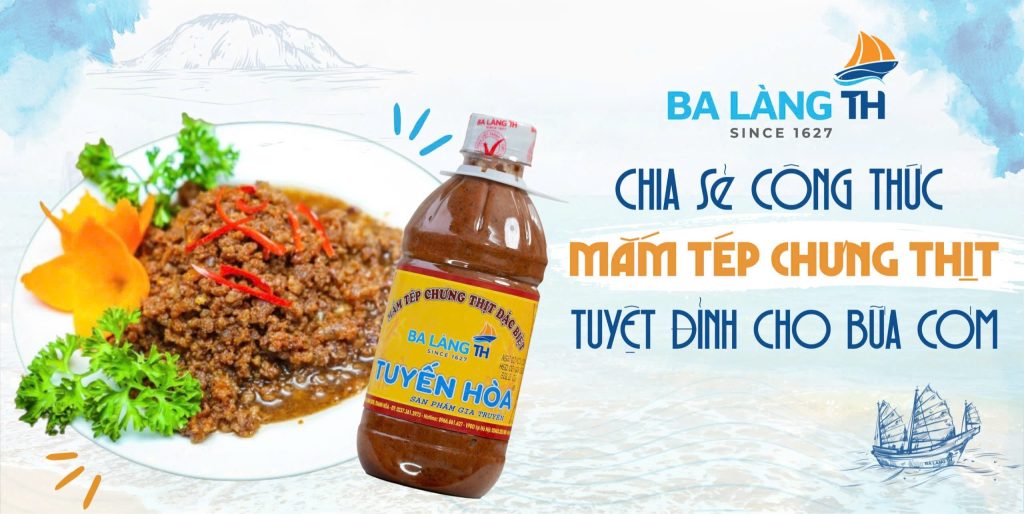 Ba Làng TH Chia Sẻ Công Thức Mắm Tép Chưng Thịt Tuyệt Đỉnh Cho Bữa Cơm