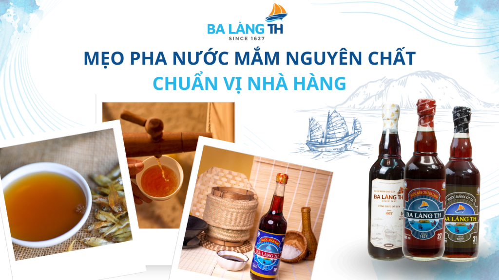 Nước Mắm Truyền Thống Ba Làng TH