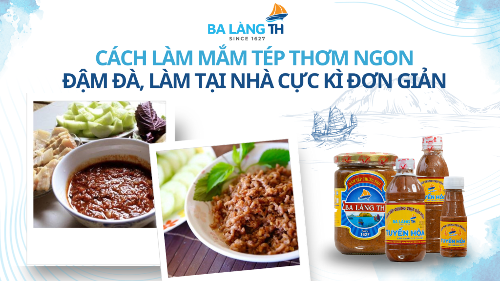 Cách Làm Mắm Tép Tại Nhà Cực Kì Đơn Giản