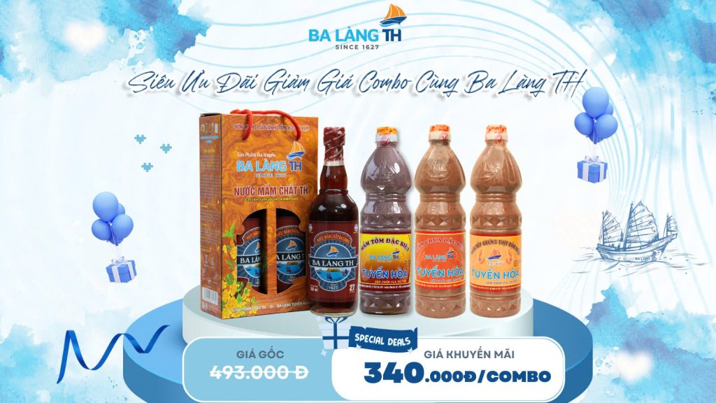 Siêu Ưu Đãi Giảm Giá Combo Cùng Ba LàngTH