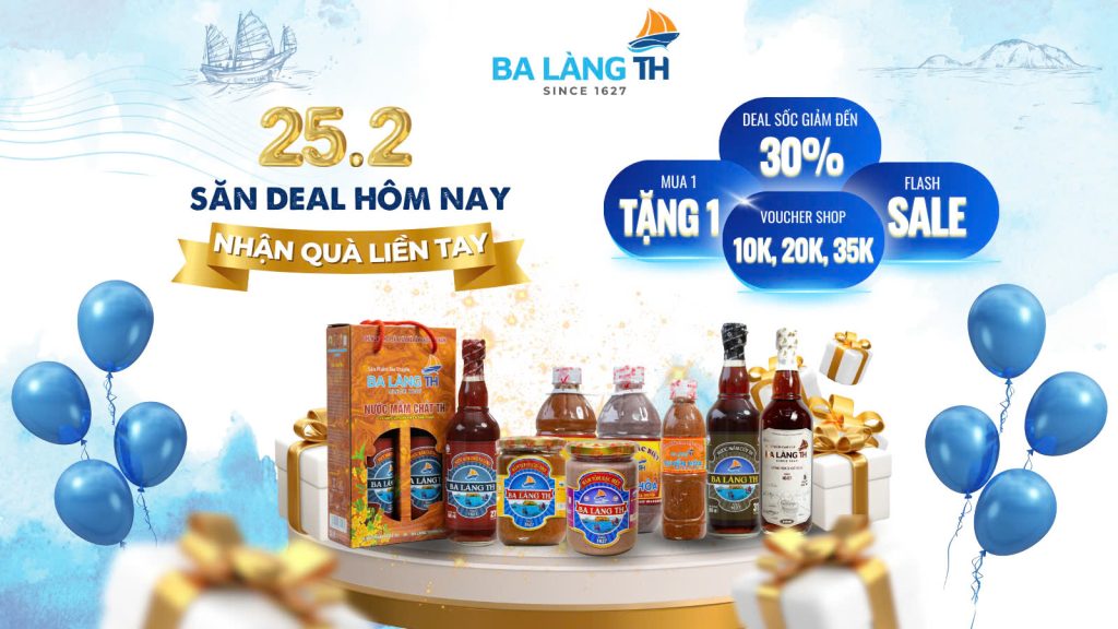 i, Ba Làng TH mang đến hàng loạt ưu đãi để bạn có thể mua sắm thả ga, góp phần giúp triệu bữa cơm thêm tròn vị!