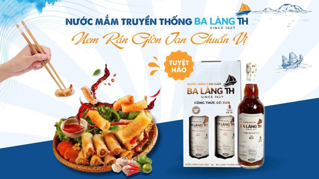 Nem Rán Giòn Tan Chuẩn Vị Tuyệt Hảo Cùng Ba Làng TH