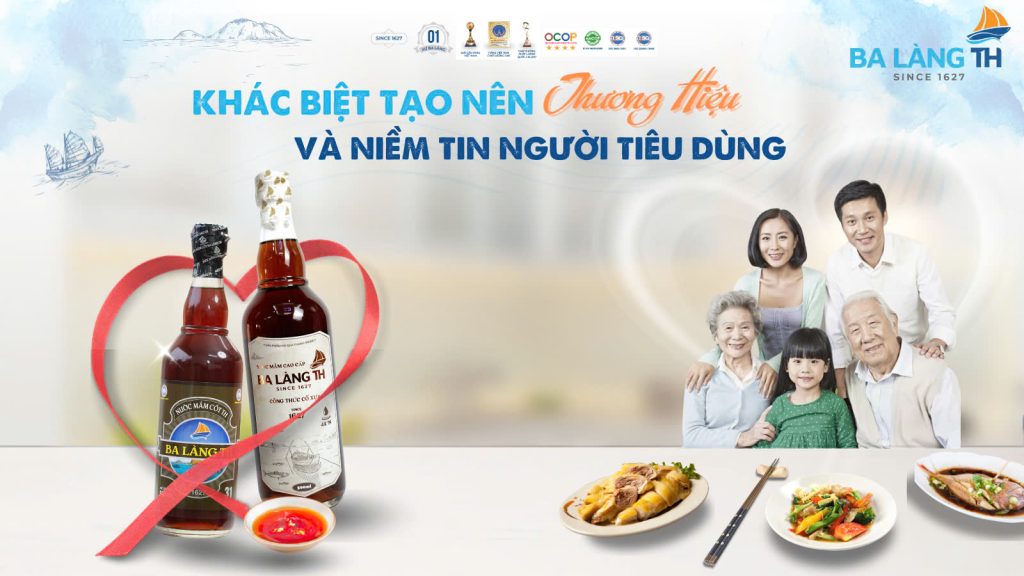 Ba Làng TH – Khác Biệt Tạo Nên Thương Hiệu Và Niềm Tin Người Tiêu Dùng