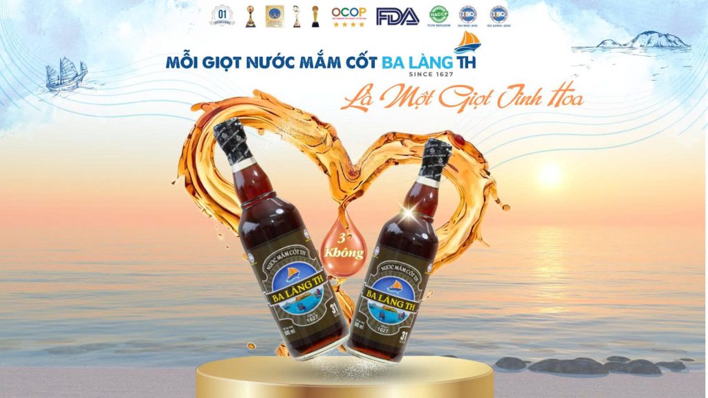 Mỗi Giọt Nước Mắm Cốt Ba Làng Th Là Một Giọt Tinh Hoa