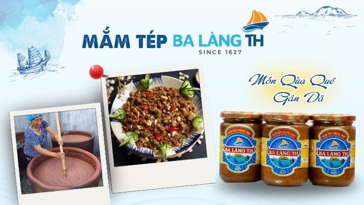 Mắm Tép Ba Làng TH