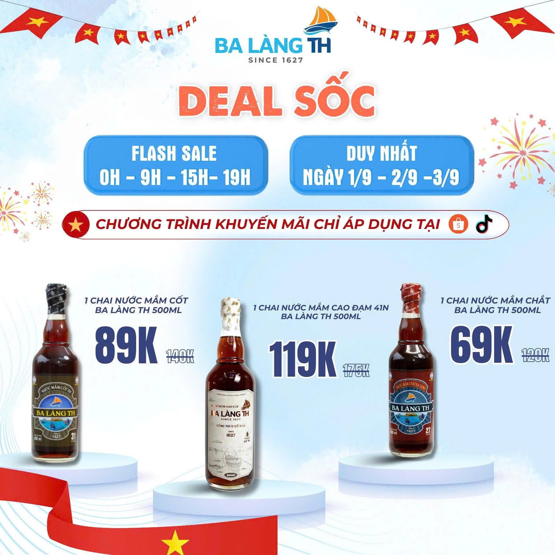 Deal 59K – 89K ưu đãi