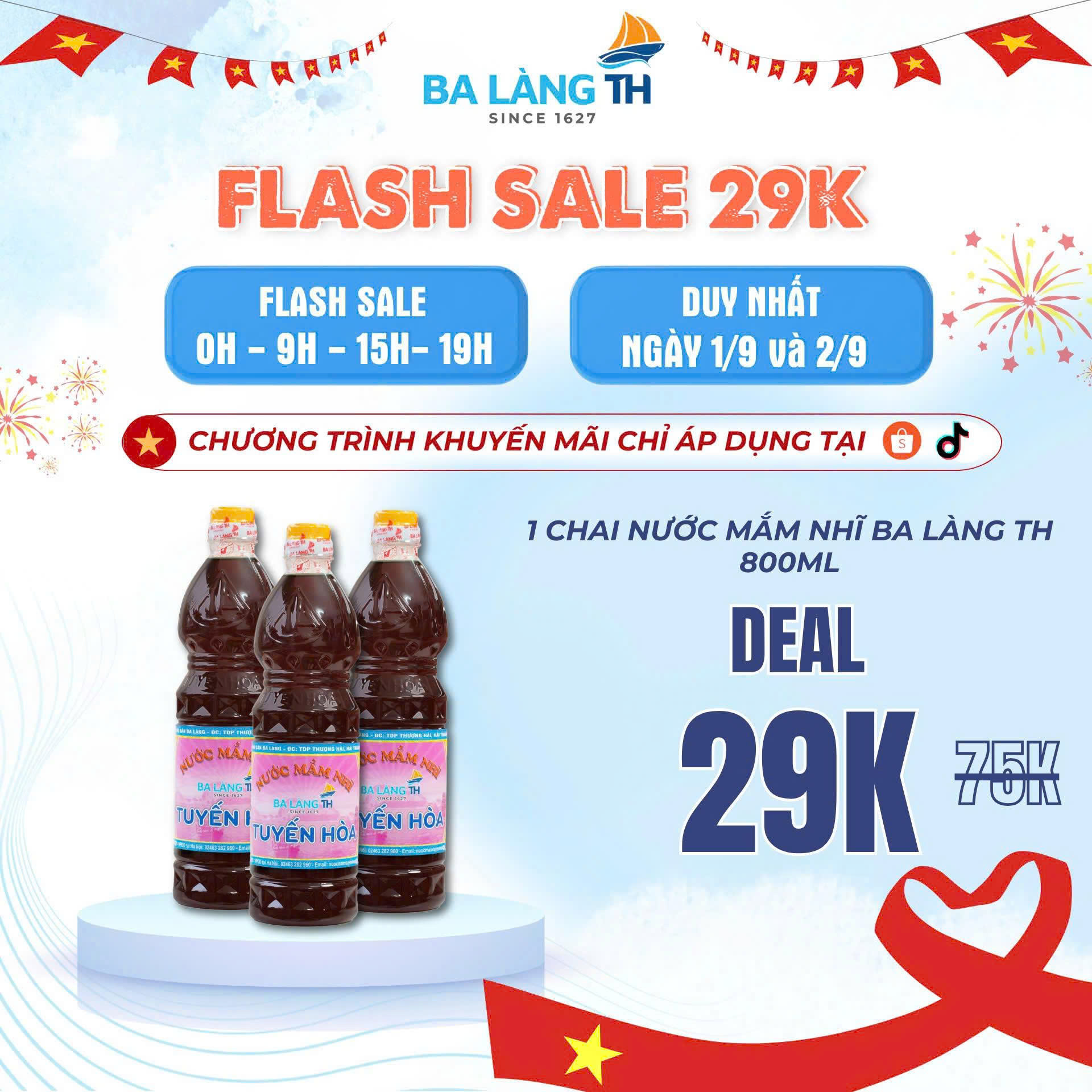 Deal 29K cho các sản phẩm