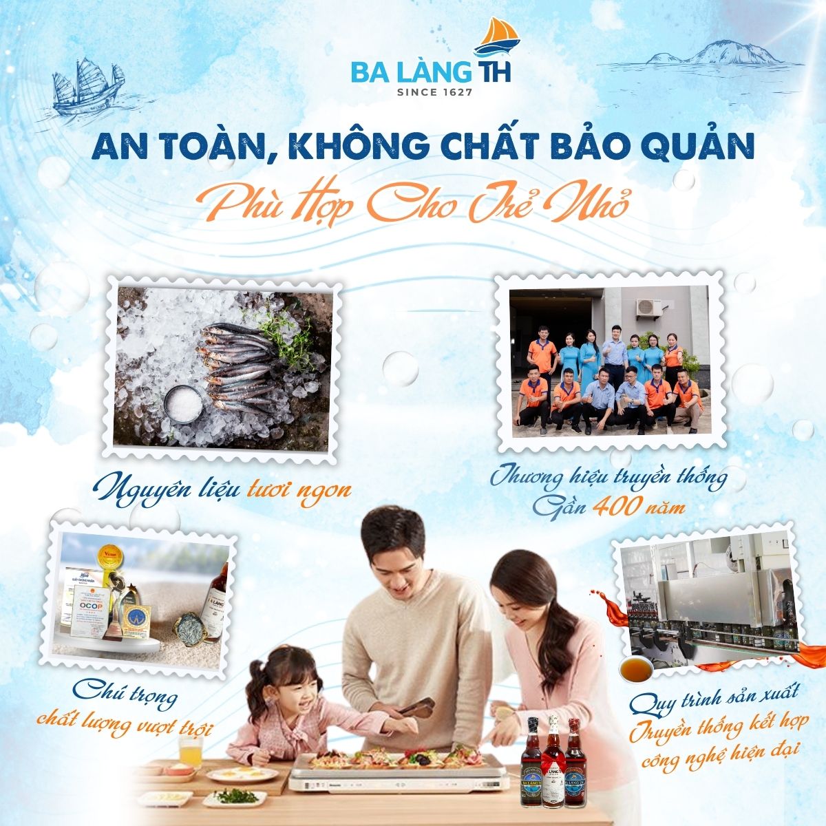 An Toàn, Không Chất Bảo Quản, Phù Hợp Cho Trẻ Nhỏ
