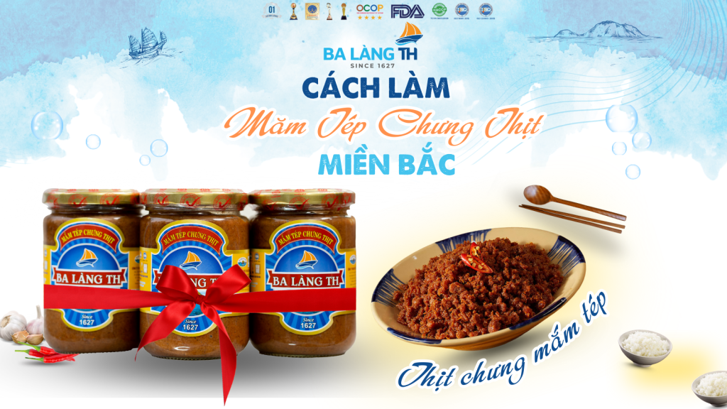 Cách Làm Thịt Chưng Mắm Tép Miền Bắc