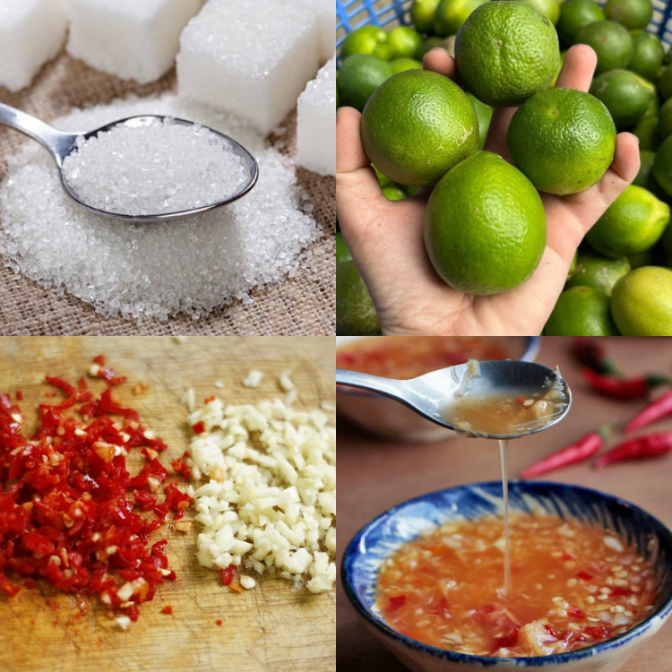 Cách pha nước mắm cá cơm chuẩn vị