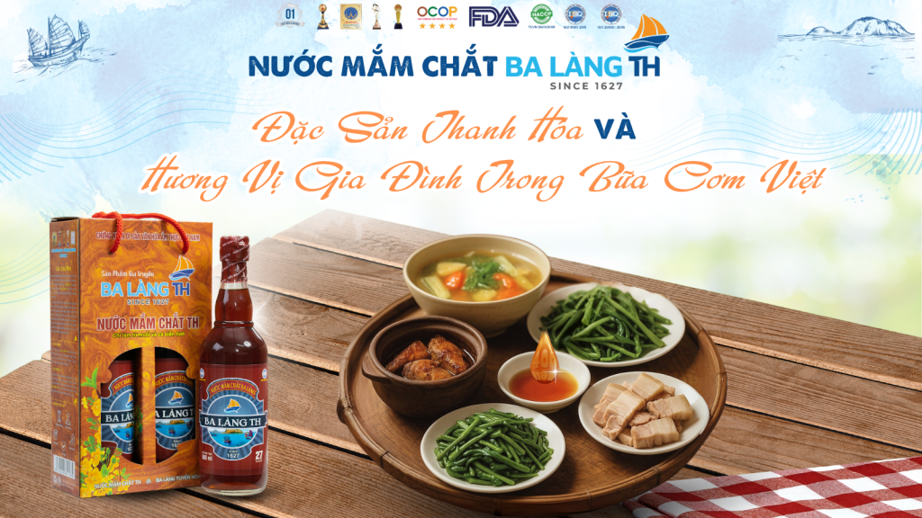 NƯỚC MẮM CHẮT- ĐẶC SẢN THANH HÓA VÀ HƯƠNG VỊ GIA ĐÌNH TRONG BỮA CƠM VIỆT