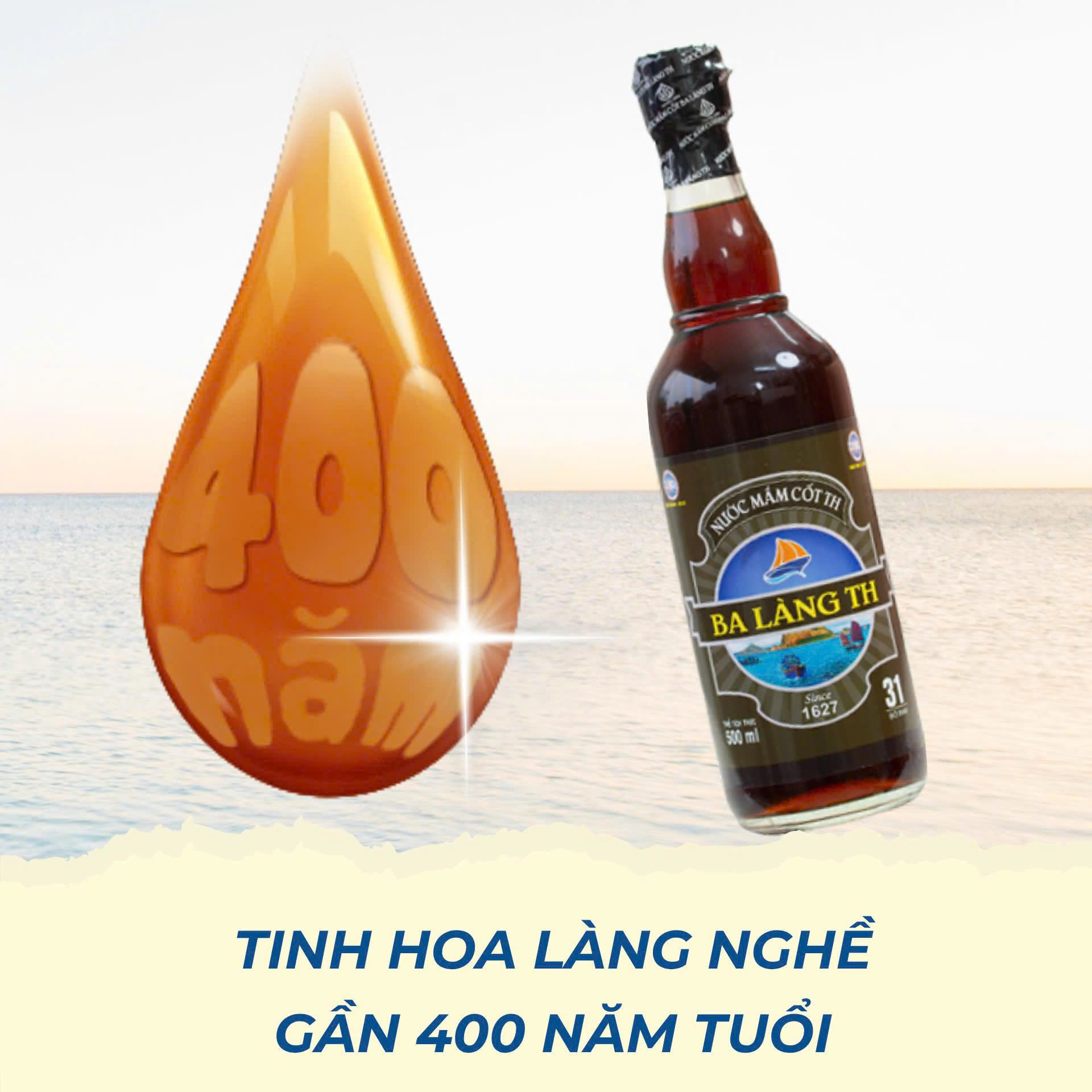 Nước mắm truyền thống Ba Làng TH tự hào đạt hàng loạt chứng nhận uy tín