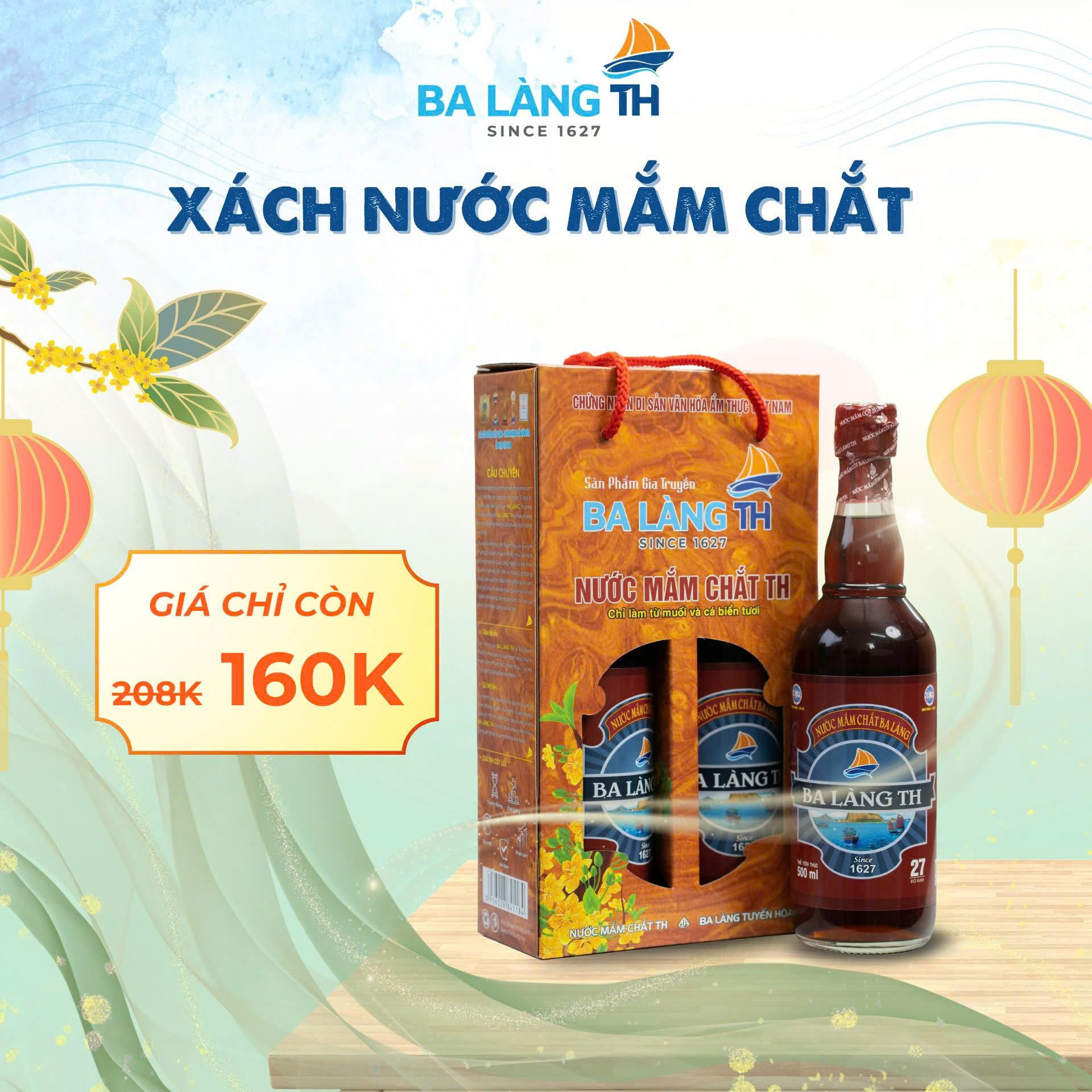 Xách nước mắm chắt