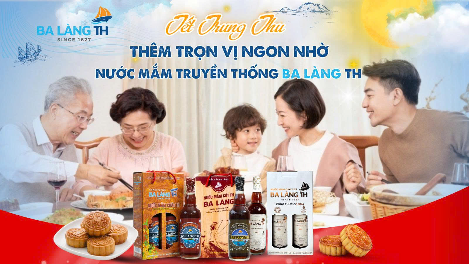 Tết Trung Thu – Thêm Trọn Vị Ngon Nhờ Nước Mắm Truyền Thống Ba Làng TH