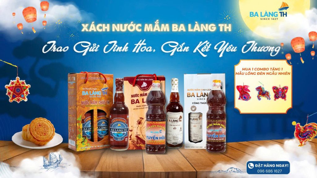 Xách Nước Mắm Ba Làng TH - Trao Gửi Tinh Hoa, Gắn Kết Yêu Thương