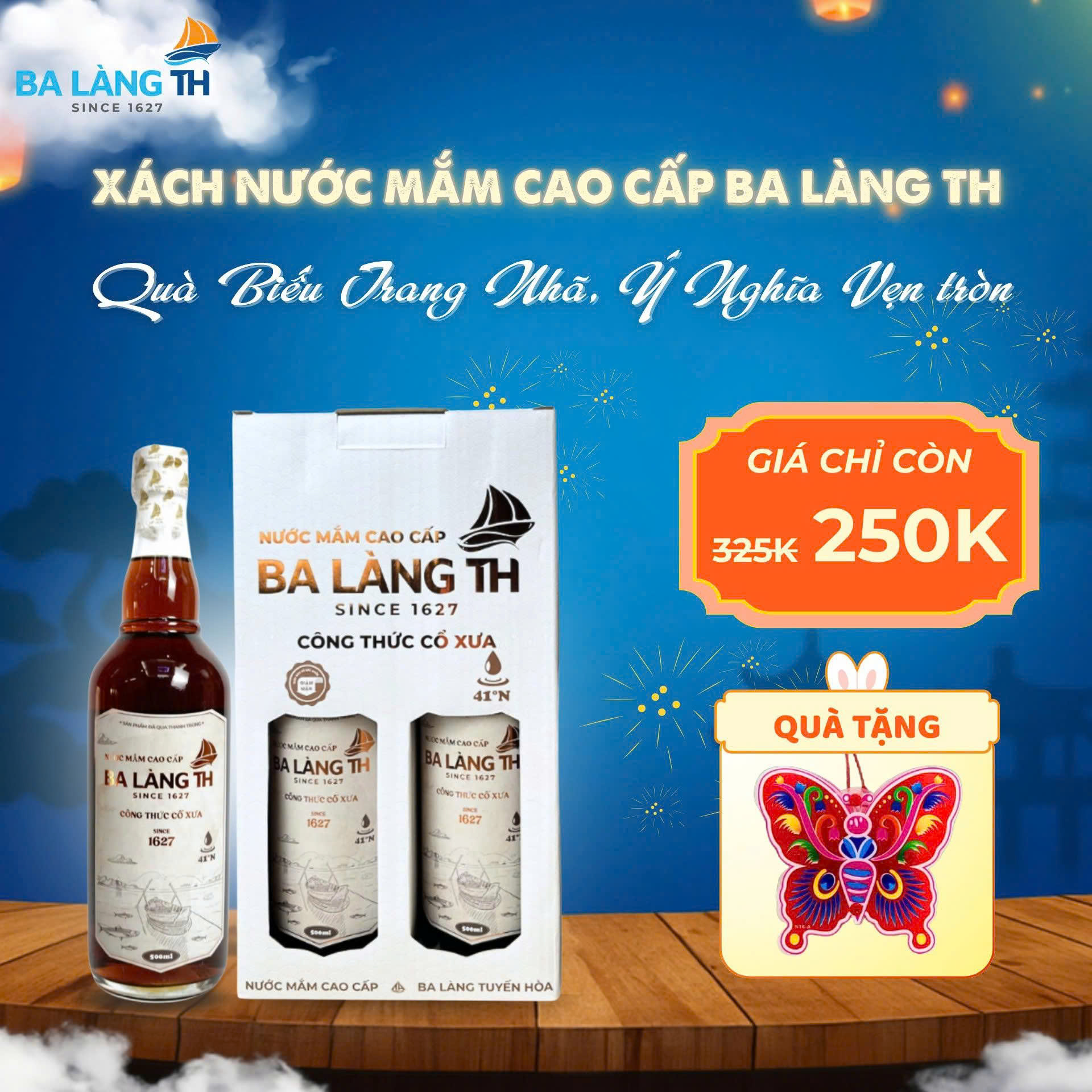 Xách quà trung thu nước mắm cao đạm 41N