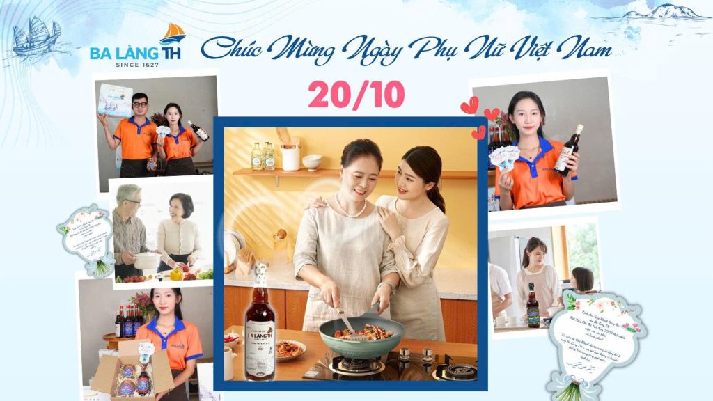 Ba Làng TH Chúc Mừng Ngày Phụ Nữ Việt Nam 20/10