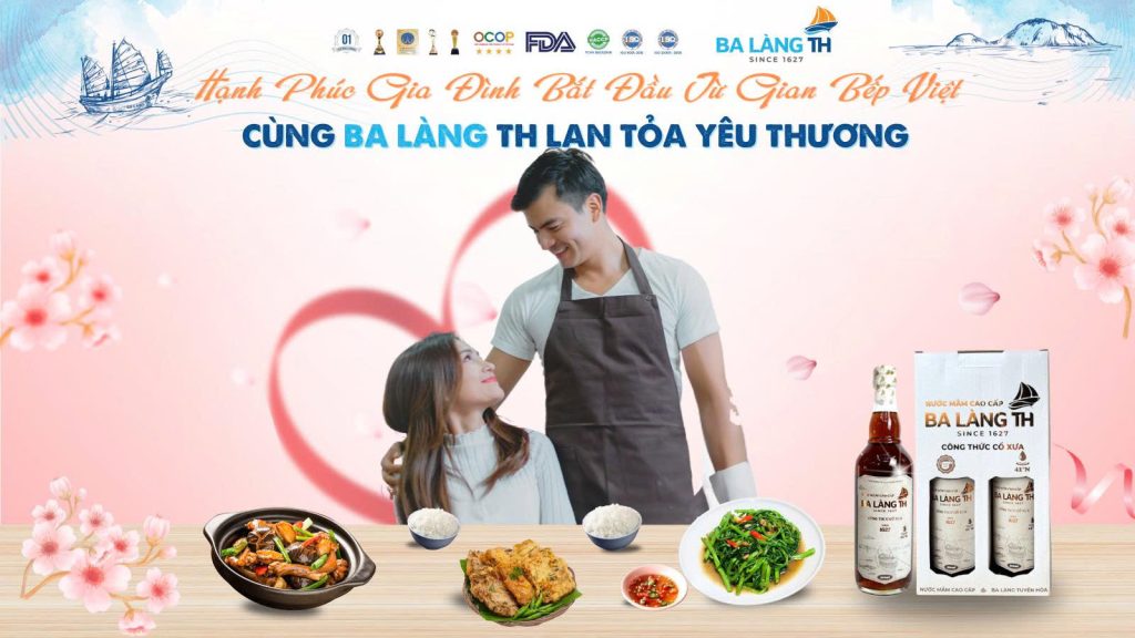 Hạnh Phúc Gia Đình Bắt Đầu Từ Gian Bếp Việt – Cùng Ba Làng TH Lan Tỏa Yêu Thương
