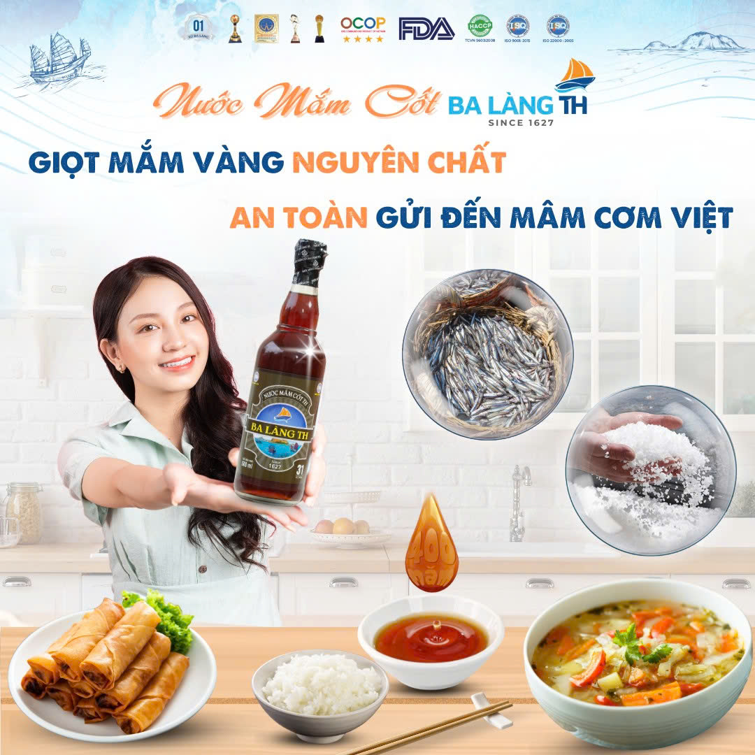 Nước Mắm Cốt Ba Làng TH