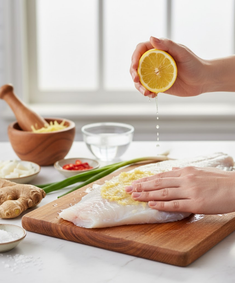 Cách khử mùi tanh của cá bớp
