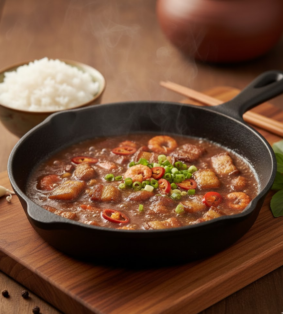 Bước 5 – Hoàn thành nước mắm kho quẹt