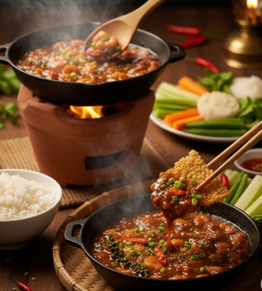 Các món ăn kèm để món kho quẹt thêm ngon