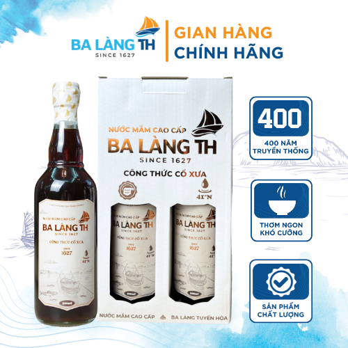 Nước Mắm Cao Đạm Ba Làng TH