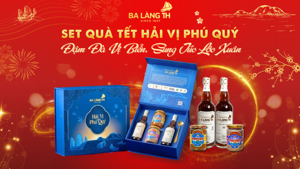 SET QUÀ TẾT HẢI VỊ PHÚ QUÝ - ĐẬM ĐÀ VỊ BIỂN, SUNG TÚC LỘC XUÂN