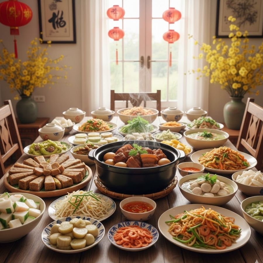 Đặc Trưng Mâm Cỗ Ngày Tết Miền Nam