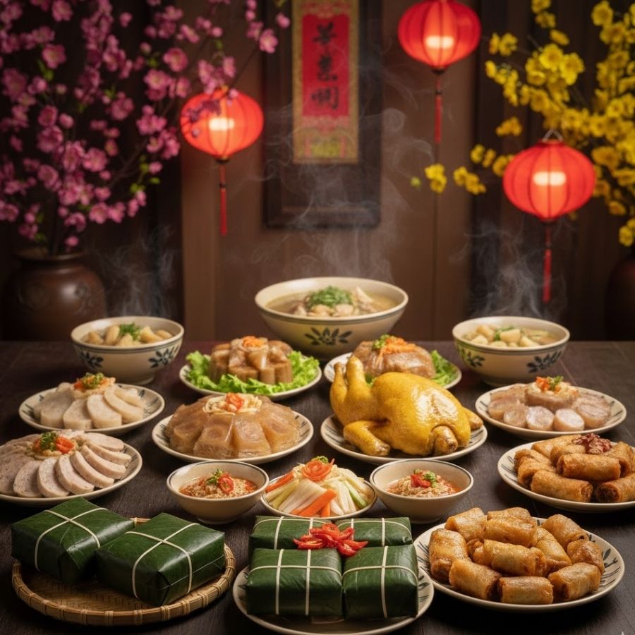 Đặc Trưng Mâm Cỗ Ngày Tết Miền Bắc