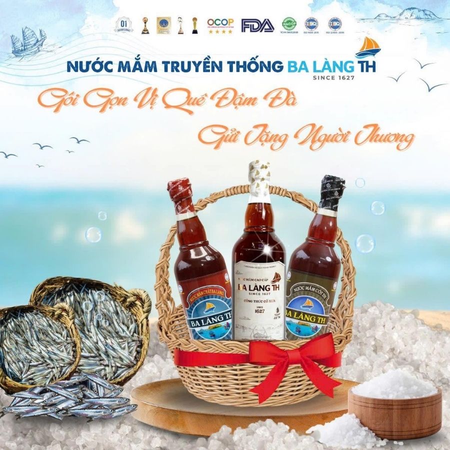 Nước Mắm Ba Làng TH - Hương Vị Truyền Thống Làm Tròn Vị Mâm Cỗ Ngày Tết