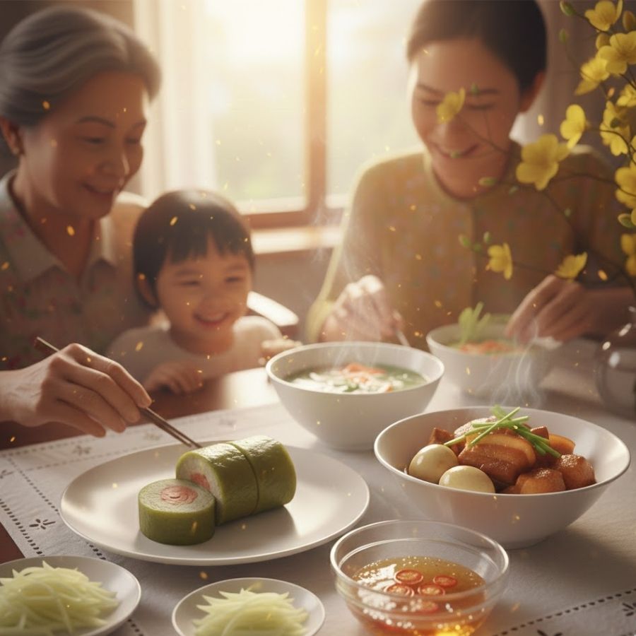 Mâm Cỗ Ngày Tết Cho Gia Đình Ít Người