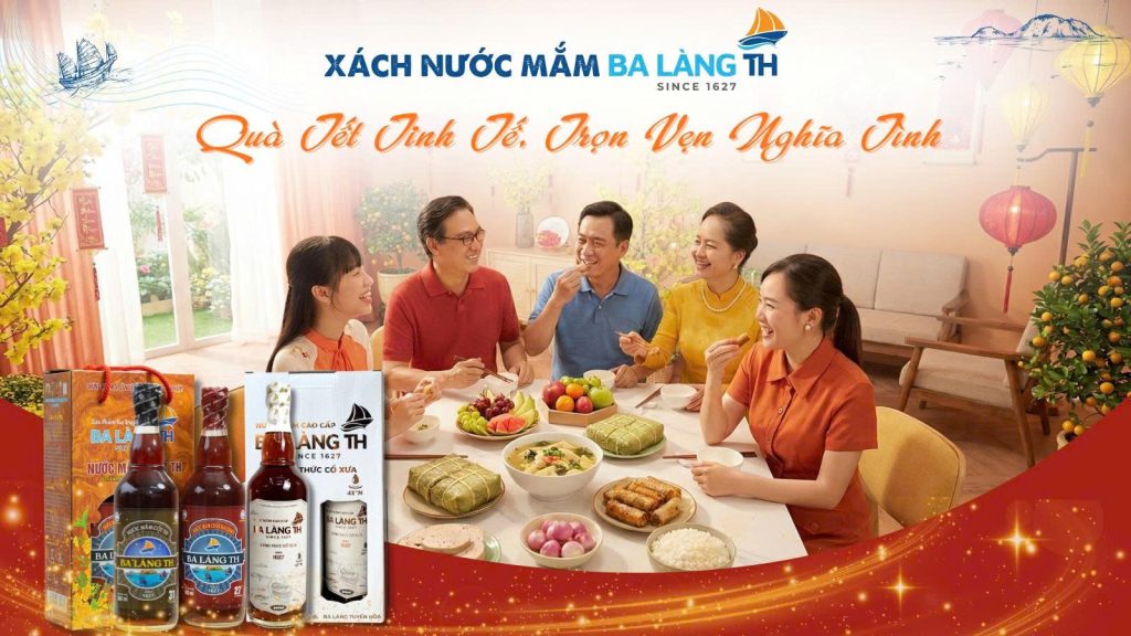 Xách Nước Mắm Ba Làng TH – Quà Tết Tinh Tế, Trọn Vẹn Nghĩa Tình
