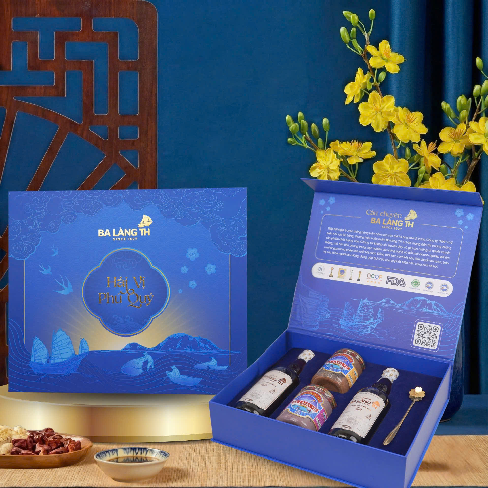 Hộp Quà Tết Ba Làng TH