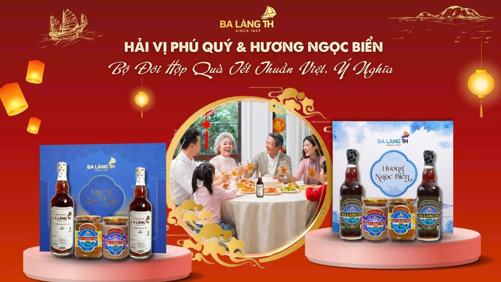 Hải Vị Phú Quý & Hương Ngọc Biển – Bộ Đôi Hộp Quà Tết Thuần Việt, Ý Nghĩa