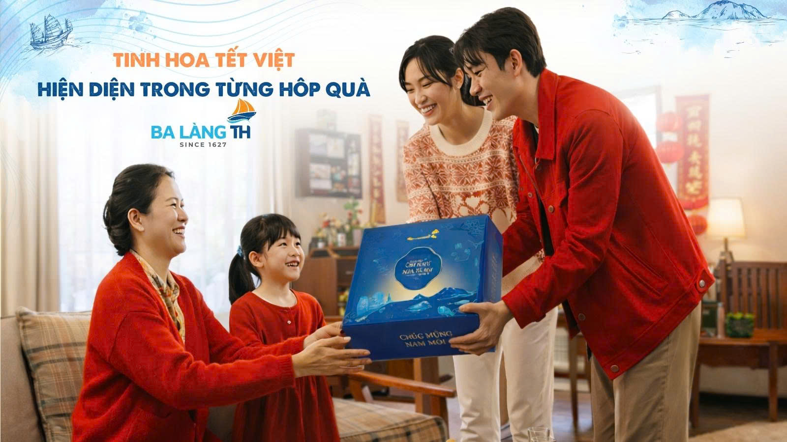 Tinh Hoa Tết Việt - Hiện Diện Trong Từng Hộp Quà Ba Làng TH