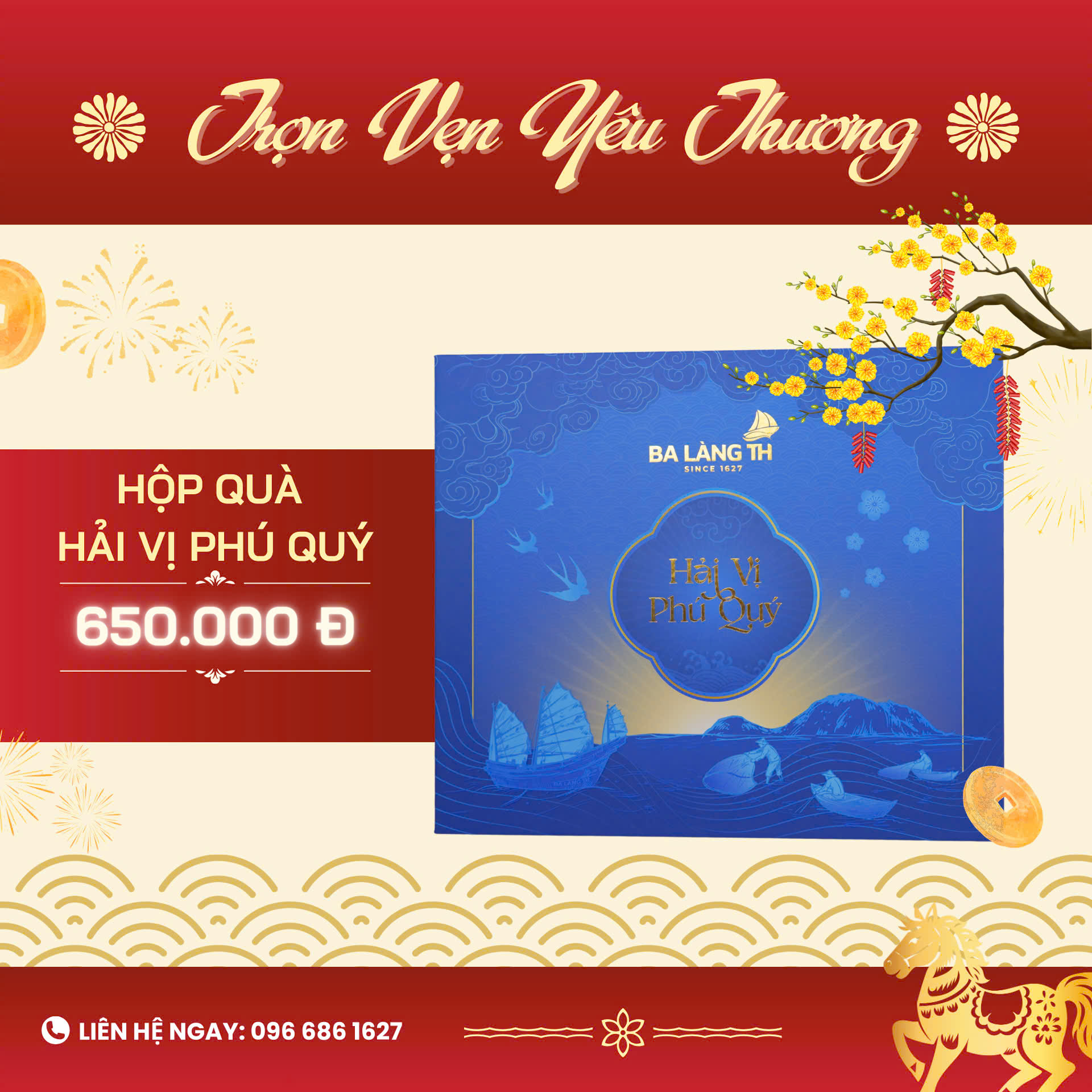 Hộp quà Hải Vị Phú Quý Ba Làng TH