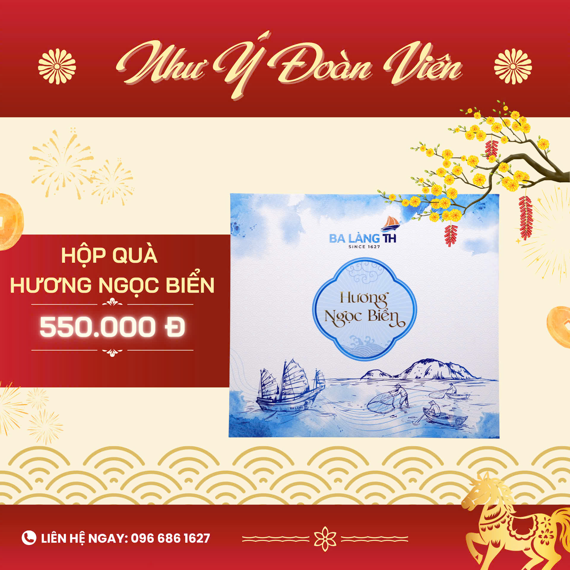 Hộp quà Hương Ngọc Biển Ba Làng TH