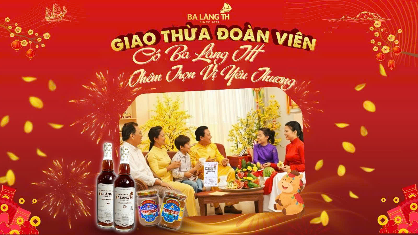 GIAO THỪA ĐOÀN VIÊN – CÓ BA LÀNG TH, THÊM TRỌN VỊ YÊU THƯƠNG