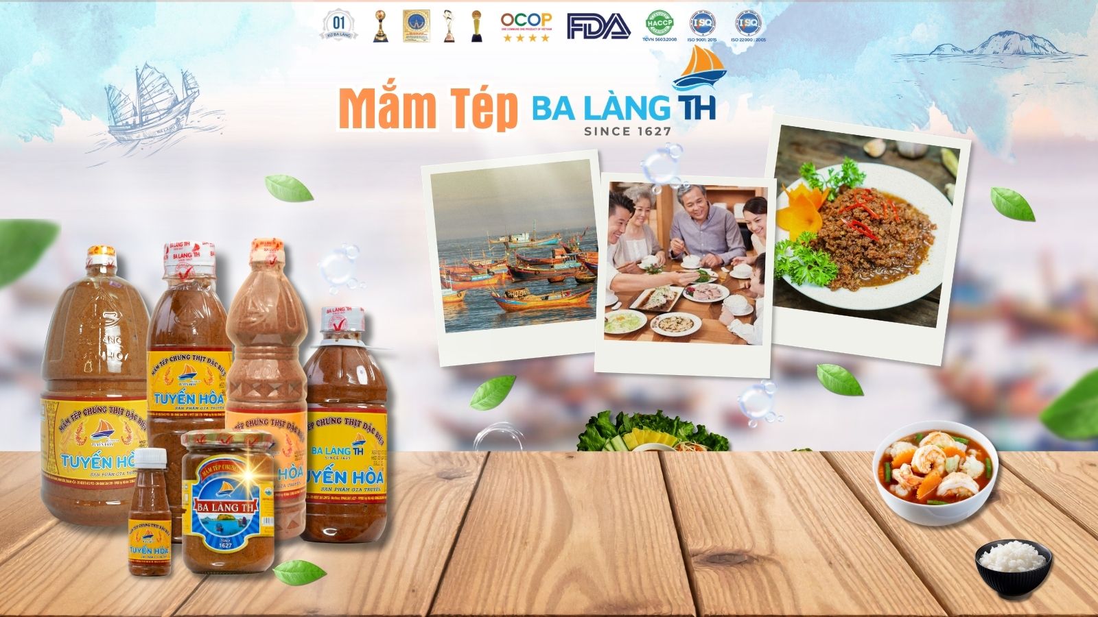 Ba Làng TH - Đại Diện Cho Tinh Hoa Mắm Tép Truyền Thống