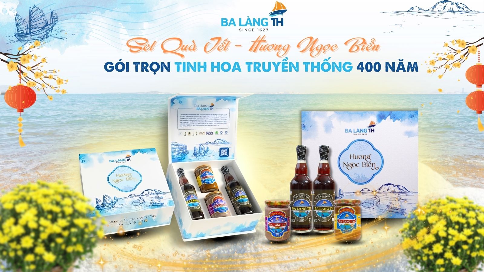 Set Quà Tết Hương Ngọc Biển - Tinh Hoa Vị Biển Trong Mâm Cơm Đầu Năm