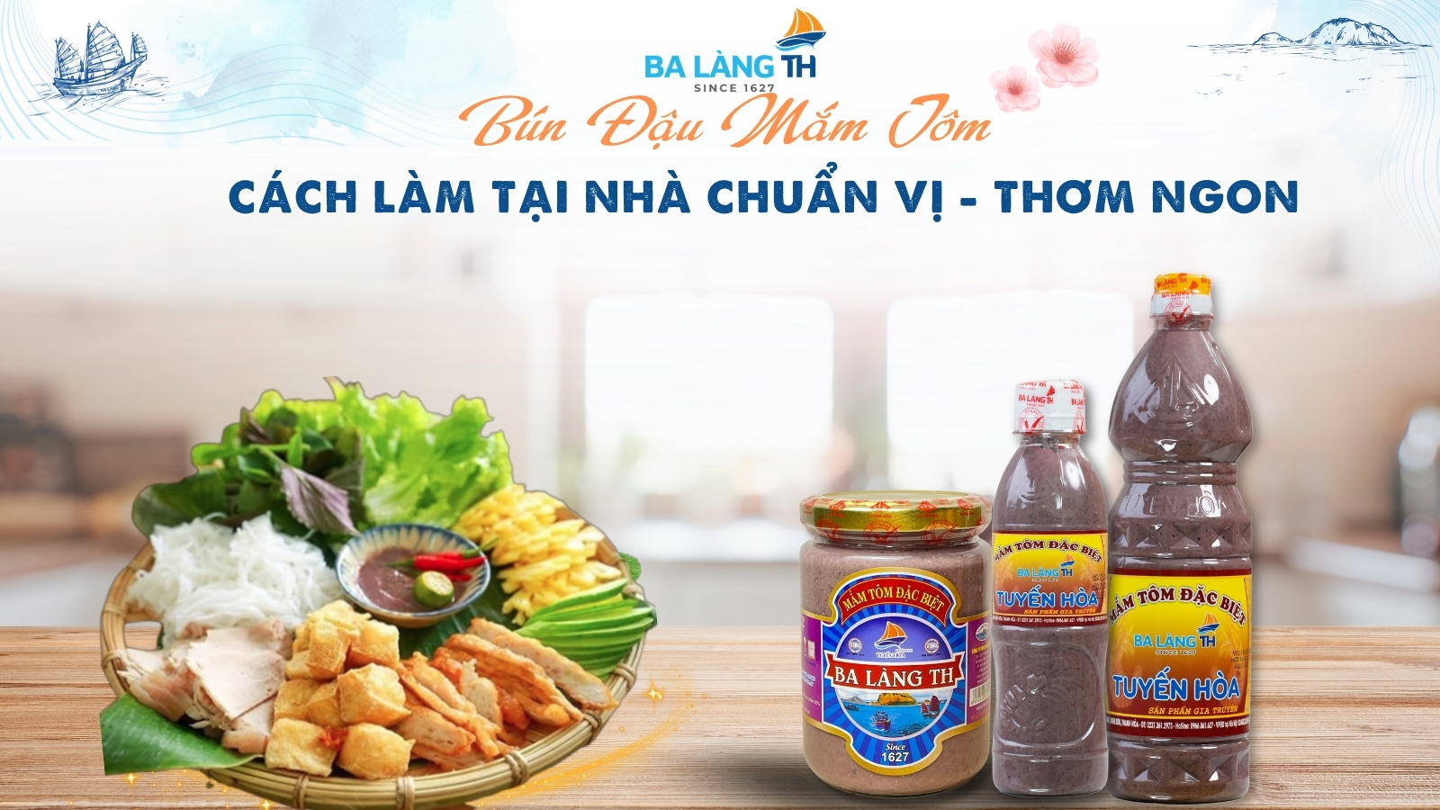CÁCH LÀM MÓN BÚN ĐẬU MẮM TÔM TẠI NHÀ - CHUẨN VỊ, THƠM NGON