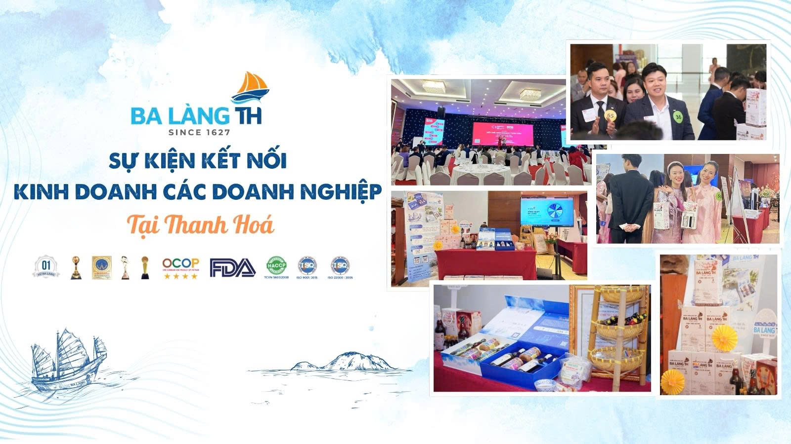 BA LÀNG TH CÙNG SỰ KIỆN KẾT NỐI KINH DOANH CÁC DOANH NGHIỆP TẠI THANH HOÁ